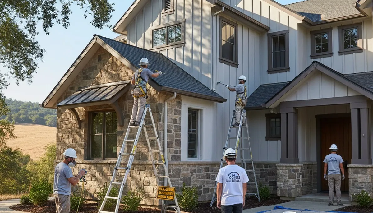 Painting contractors in Sacramento, CA providing professional interior and exterior painting services